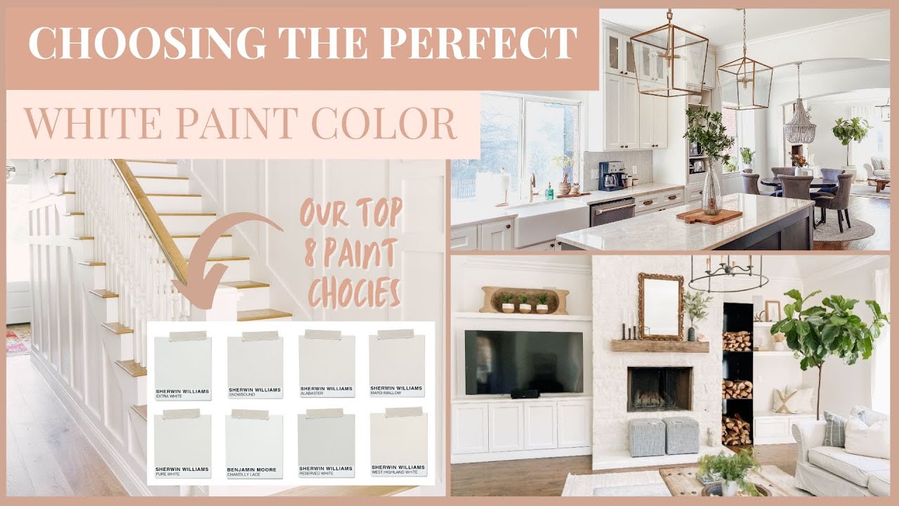 How to Choose the Best White Paint Colors for Walls