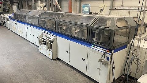 KOLBUS PERFECT BINDING LINE KM 410.B (2003)