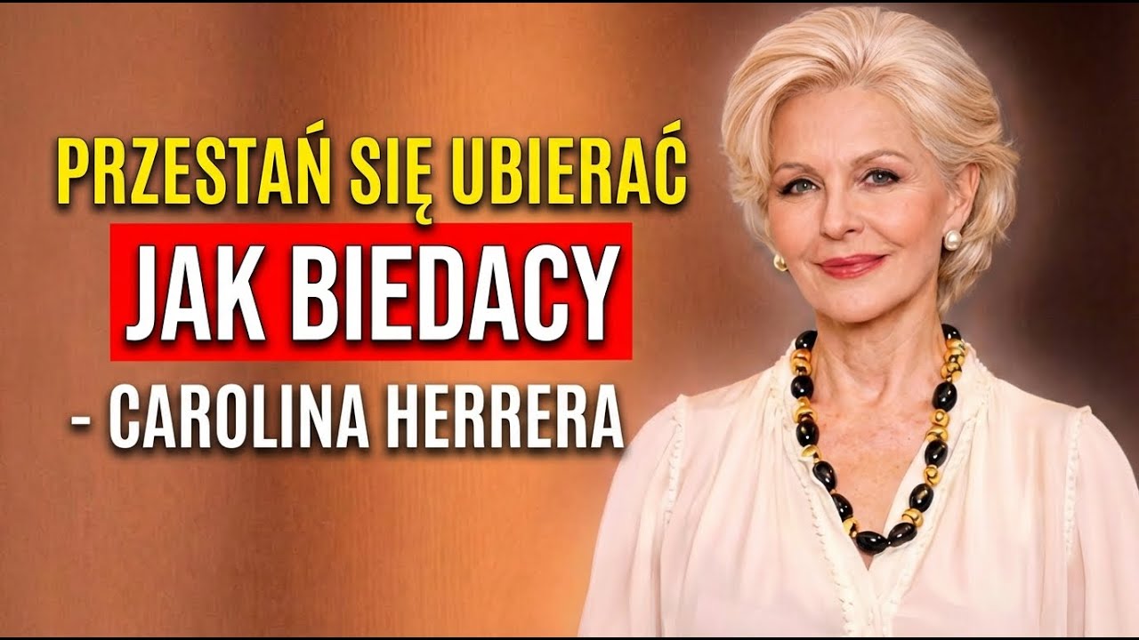 9 błędów modowych, które postarzają, według Caroliny Herrery, po 40. roku życia