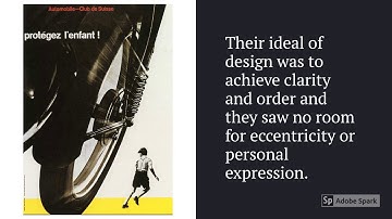 The Swiss Design Movement