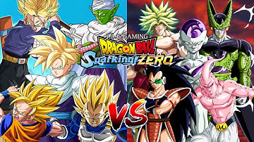 Z-Warriors Vs Z-Villains|CPU Vs CPU|Dragon Ball:Sparking Zero!|PS5