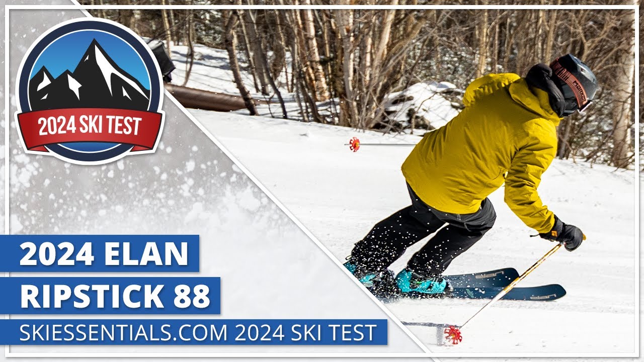 2024 Elan Ripstick 88 Ski Test YouTube