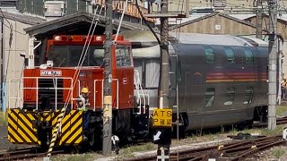 スロネフE26-1 保存準備に伴うOM入場配給】HTM270形OM-1号機＋E26系