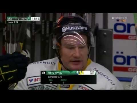 Mats Tryggs osannolika självmål i Smålandsderbyt | 12-12-01 | Växjö-HV71 | Incredible Own Goal