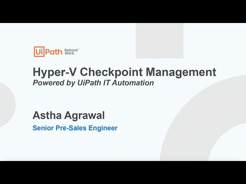 Automate Microsoft Hyper-V
