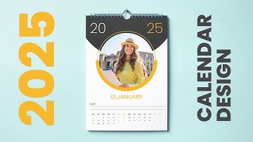 Design a Creative 2025 Calendar in Adobe Illustrator 2024  Full Tutorial