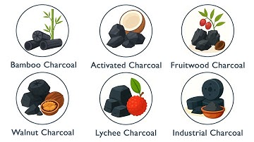 6 Types of Charcoal — and the Secret Behind Each One!