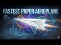 How to Fold the FASTEST Paper Aeroplane in the World! 🚀 #origami #shorts #plane #viral #trending