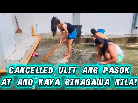 ANO KAYA ANG GINAGAWA NG MGA MARIA'S DAHIL NA CANCELLED ULIT ANG PASOK DITO SA ABRA!