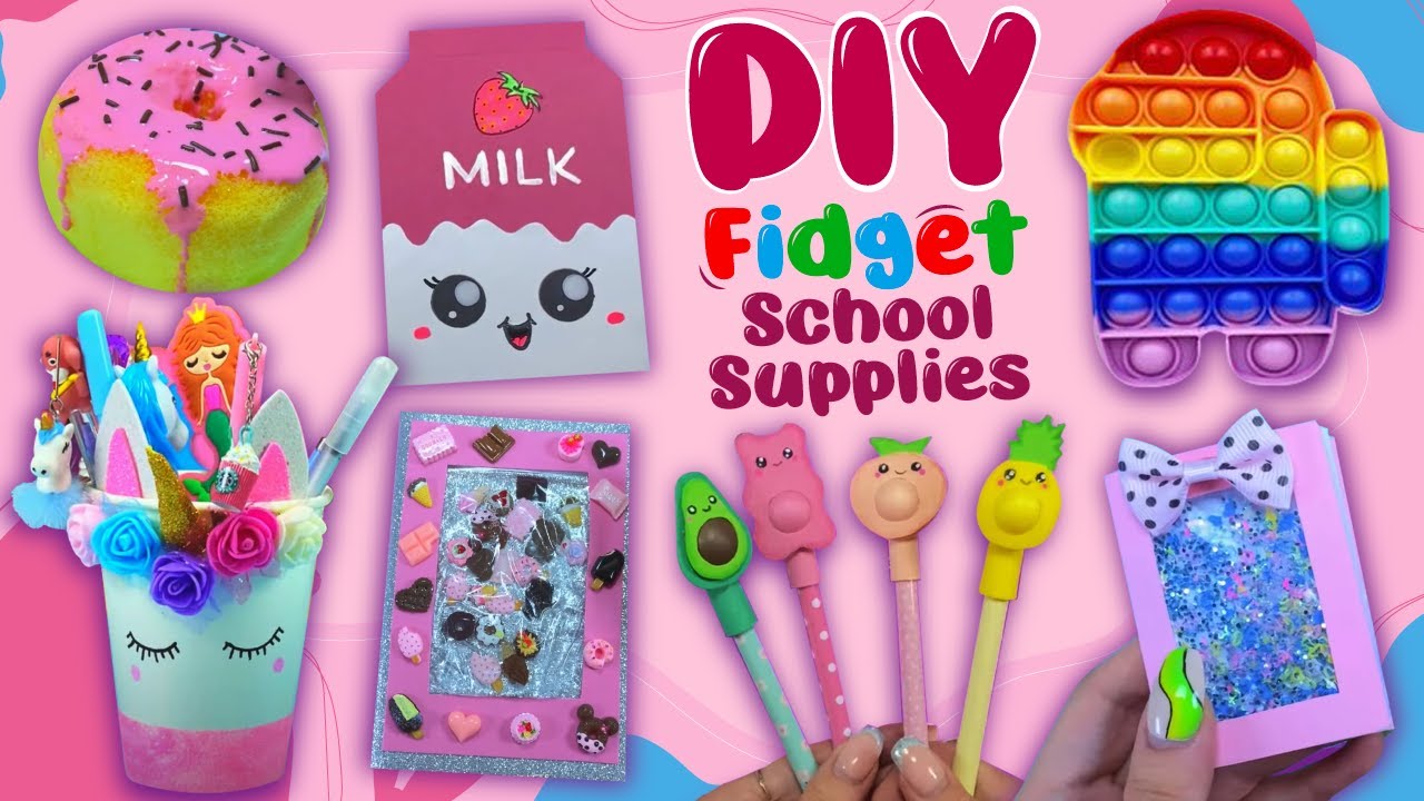 11 Fidget School Supplies You will be SURPRISED Viral TIKTOK Fidget