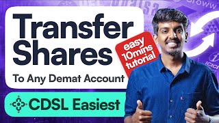 Transfer Shares to any Account in Just 10 Minutes! | Demat to Demat Stock Transfer with CDSL