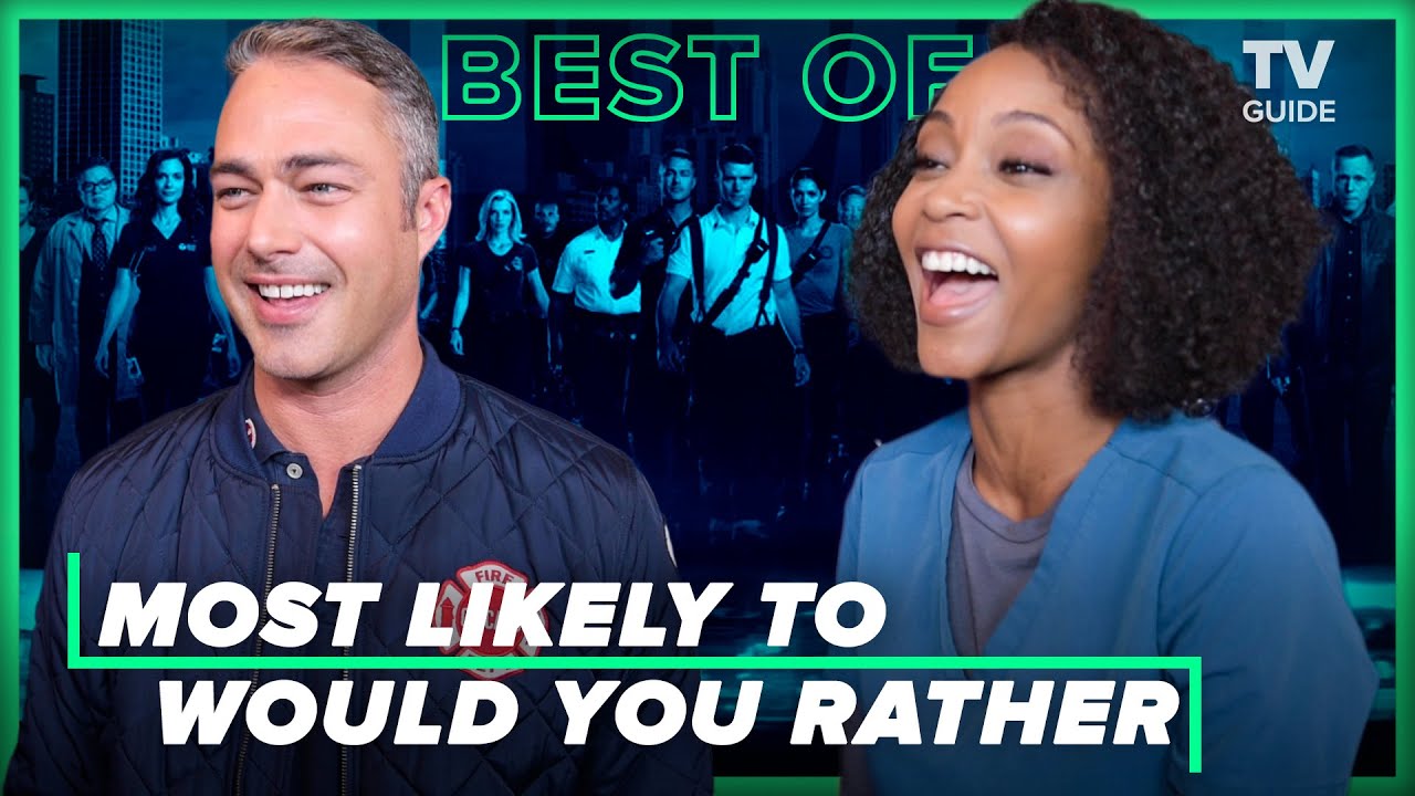 ONE CHICAGO Stars Play Would You Rather And Most Likely To | Taylor Kinney, Jesse Spencer