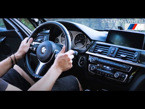 BMW f30 Меняем Cпорт руль на М руль самостоятельно || BMW M steering wheel install
