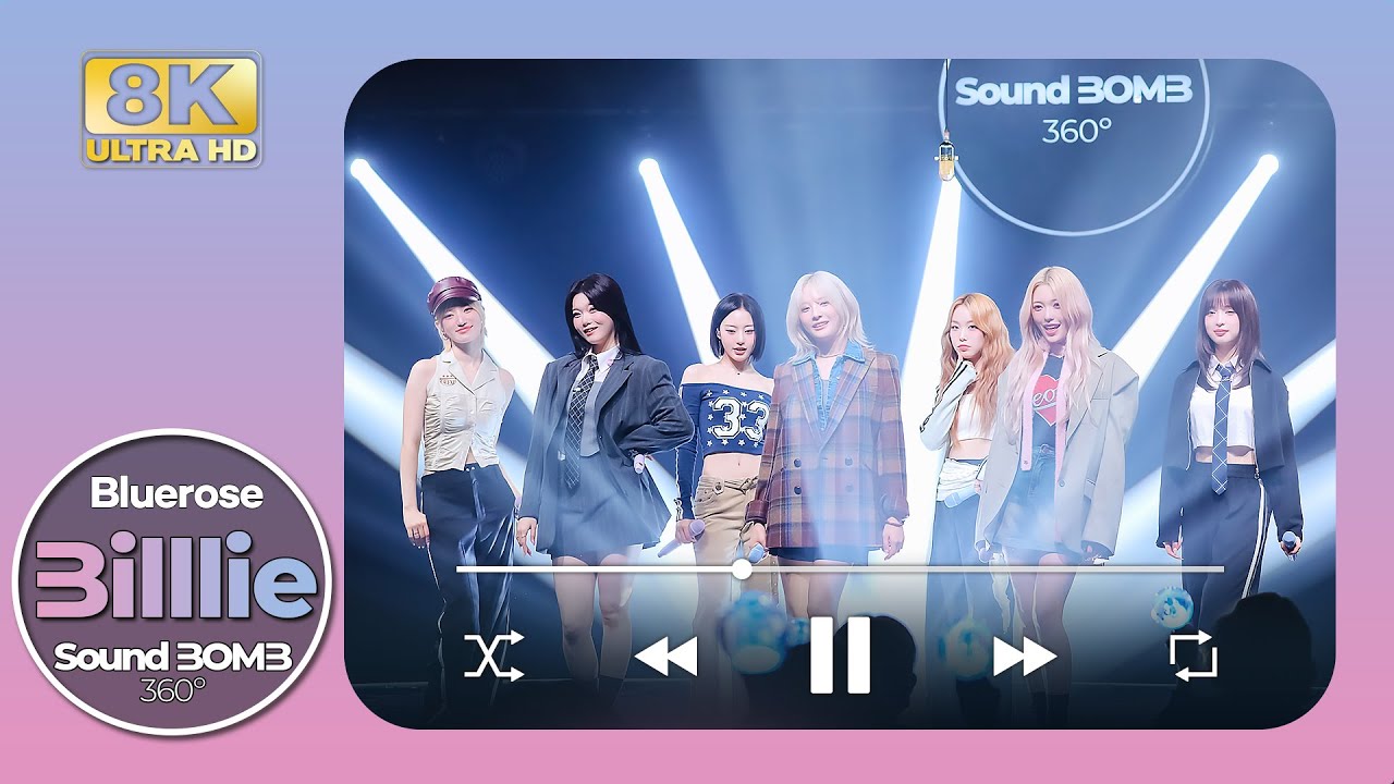 [8K] PLAYLIST｜Billlie(빌리) 🎵Bluerose｜🎧공간음향｜SoundBOMB360˚