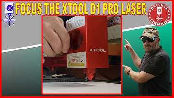 Focus the XTOOL D1 Pro Laser