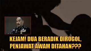 PENJAWAT AWAM DITAHAN, ROGOL DUA BERADIK DI TEPI JALAN