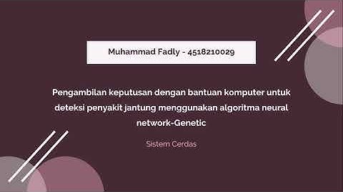 CAD Making for Heart Disease Detection using Hybrid Neural Network-Genetic Algorithm