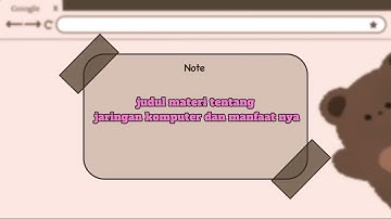 JARINGAN KOMPUTER DAN INTERNET 