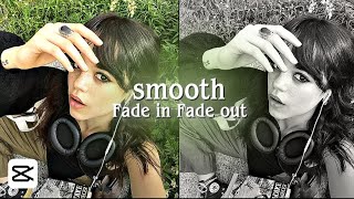 SMOOTH fade in,fade out + flash tutorial - Capcut screenshot 3