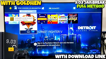 Download PS4 9.03 Jailbreak with GoldHEN |How to jailbreak PS4 9.03