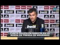 La rueda de prensa ms tensa de Mourinho tras el Real Madrid FC Barcelona en el Santiago Bernabu