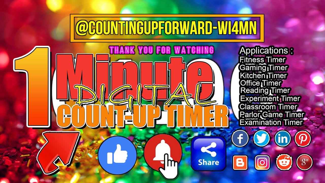 1 Minute Digital Count Up Timer 24 YouTube 1-minute-digital-count-up-timer-24-youtube