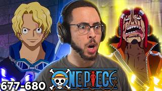 God Usopp! | ONE PIECE Episode 677, 678, 679 &amp; 680 REACTION!