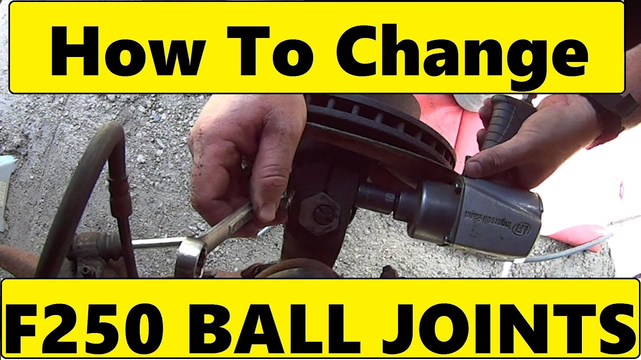 Change Ball Joints on Twin I Beam Ford truck F150 250 350 - YouTube