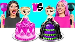 Black vs Pink Cake Decorating Challenge | Fantastic Food Hacks by Trend DO Challenge