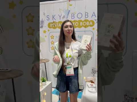 Skylar Björn Founder Of Sky Boba Recently Exhibited At The World Tea Expo 2023 In Las Vegas 