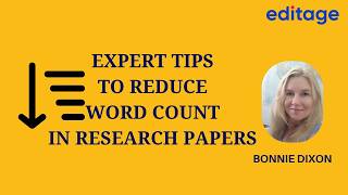 Reducing Word Count in Research Papers to Meet Journal Requirements