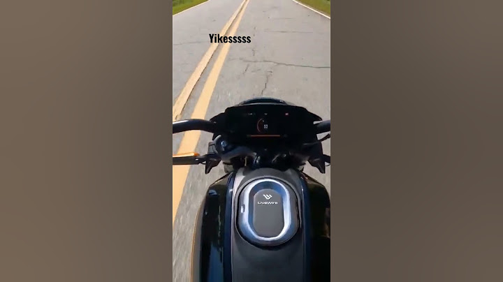 0-60 speed on the LiveWire One Electric Motorcycle