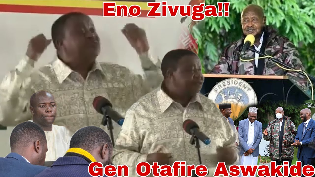 Eno Sivuga Gen Otafire Tatide Kitibwa Abyogede Museven Abyesambye Mundeke ,Amaziga Gali Mbale