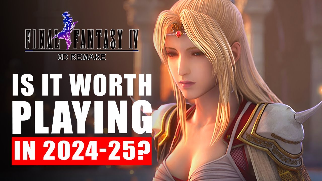 Обзор Final Fantasy 4 3D Remake 2024-25 — стоит ли играть спустя 17 лет?
