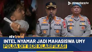 Intel Ketahuan Nyamar Jadi Mahasiswa UMY, Polda DIY Beri Klarifikasi: Pria Tersebut Betul Anggota…