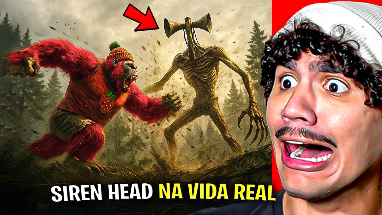 ESSE ORANGOTANGO FOI ATRÁS DO SIREN HEAD SOZINHO! (MORANGOTANGO)