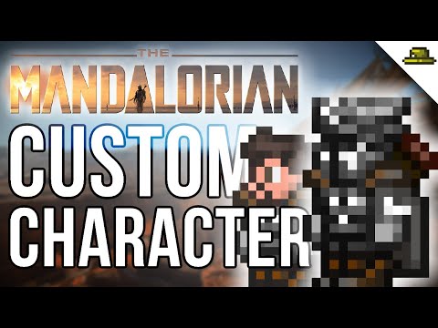 THE MANDALORIAN | TERRARIA CUSTOM CHARACTER | VANITY SET AND HOW TO MAKE IT!