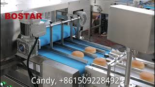 BOSTAR automatic burger buns packing line with slicer