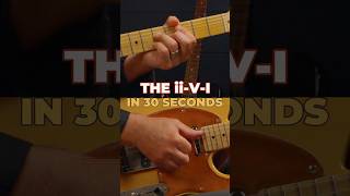 The ii-V-I Jazz Chord Progression in 30 Seconds 🎸