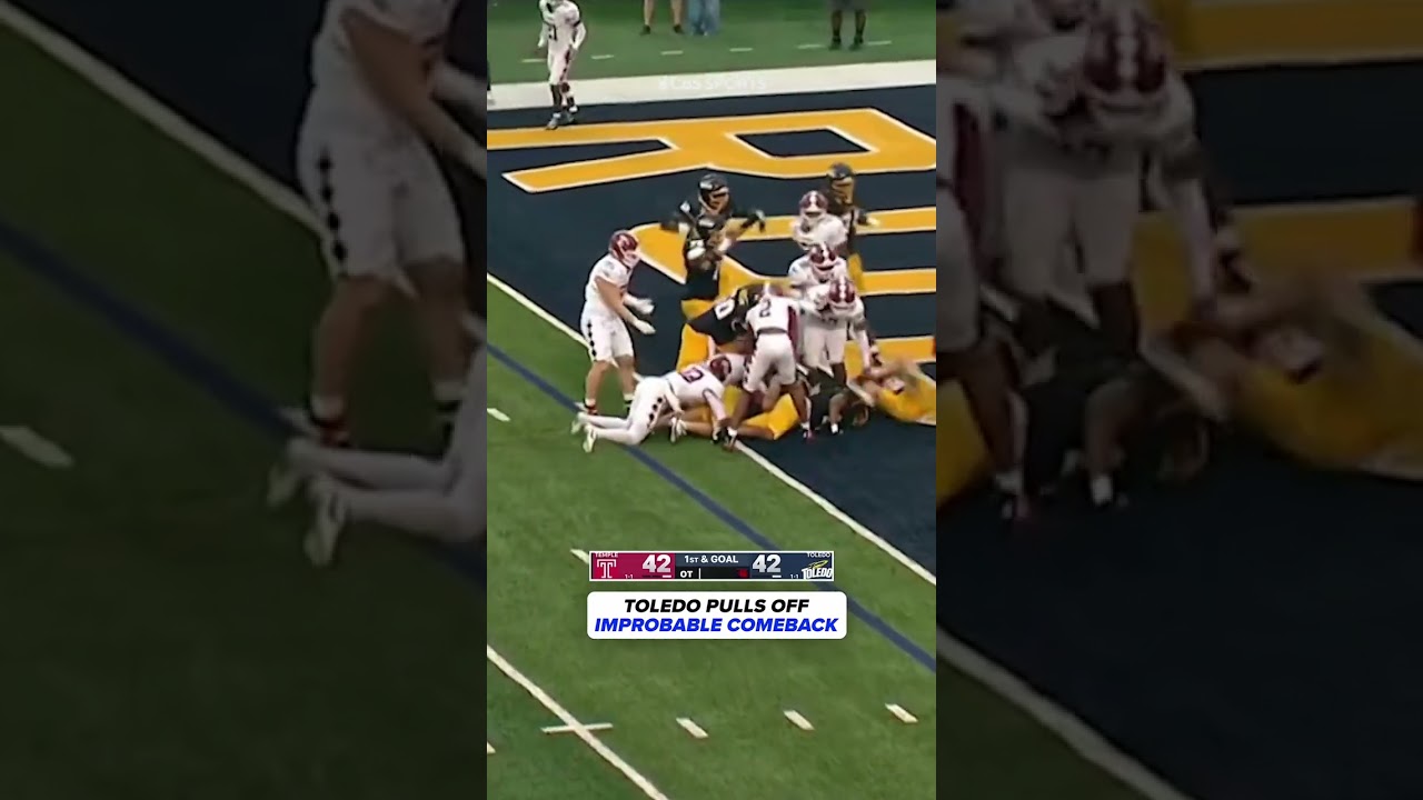 What a comeback by Toledo #cfb