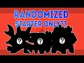Can you beat a RANDOMIZED POKEMON FIRE RED using only YOUR STARTER? (NO ITEMS, RANDOMIZED!)