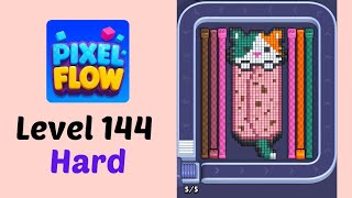 Pixel Flow Level 144 Hard Gameplay