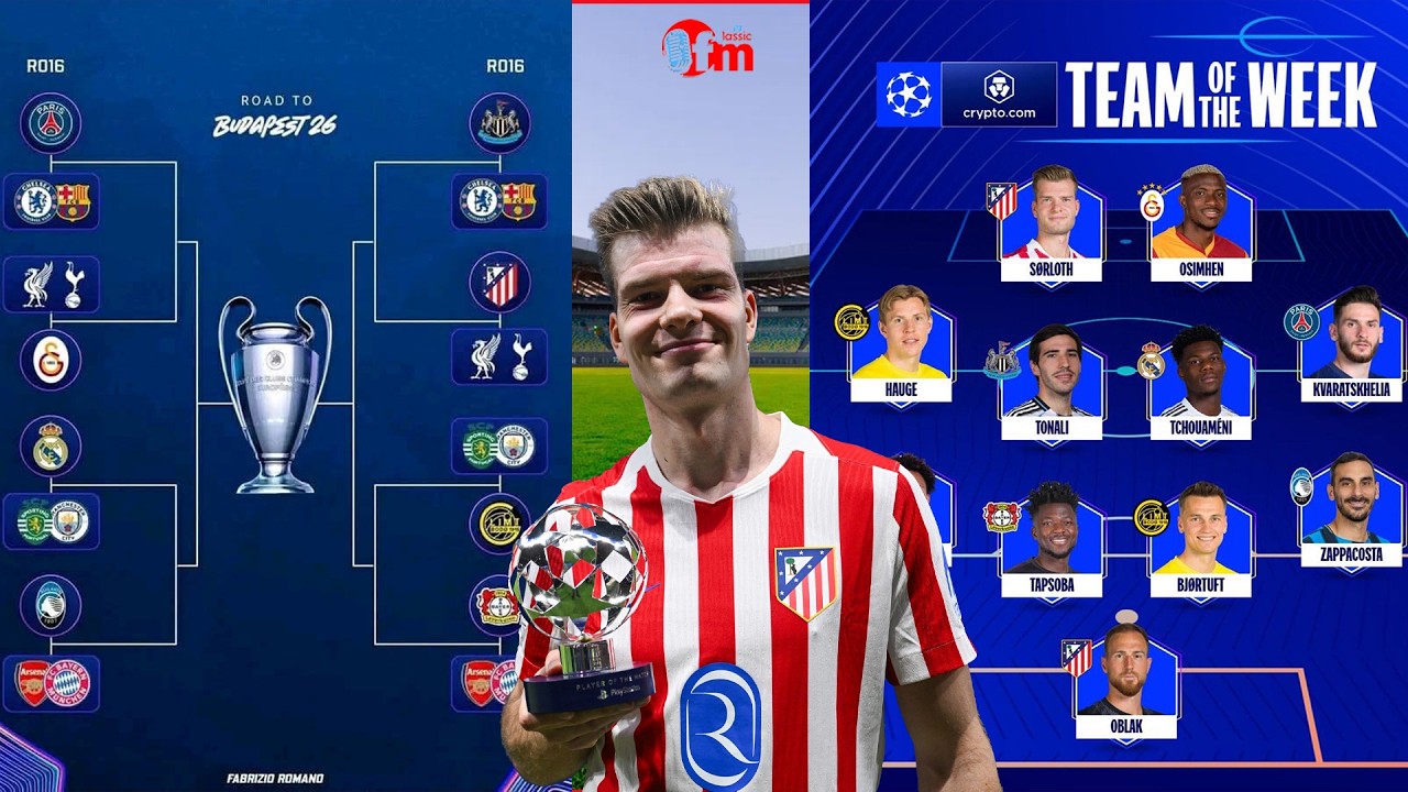 TOMBORA YA UEFA CHAMPIONS LEAGUE TWOYITEGAKO IBITANGAZA? II CUMI NUMWE HAMWE N'UWARANZE ZINO NKINO