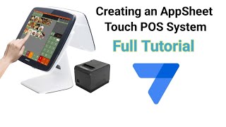AppSheet POS System and Print Receipt Full Tutorial screenshot 2