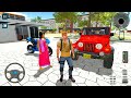 Indian heavy driver simulator 2  red jeep jetpack and bike driving  android gameplay