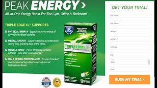 Triple Edge XL – Male Enhancement Pills Benefits,Ingredient,Price & Buy Reviews! (2019)