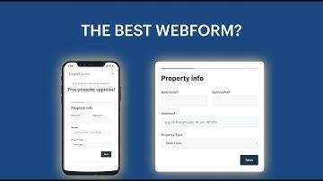 Multi step forms, is this the ideal webform?