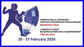 Tbilisi 2026 Cadets European Championships Day04 - Piste 5