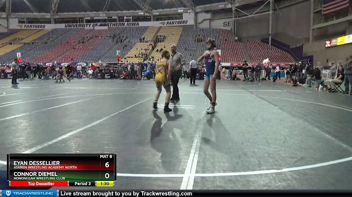 14U 97 Connor Diemel Hononegah Wrestling Club Vs E...