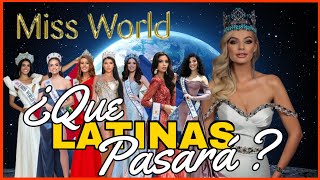 Miss Mundo 2024 (TOP 20) ¡GUERRA FINAL DE LATINAS! 🌍